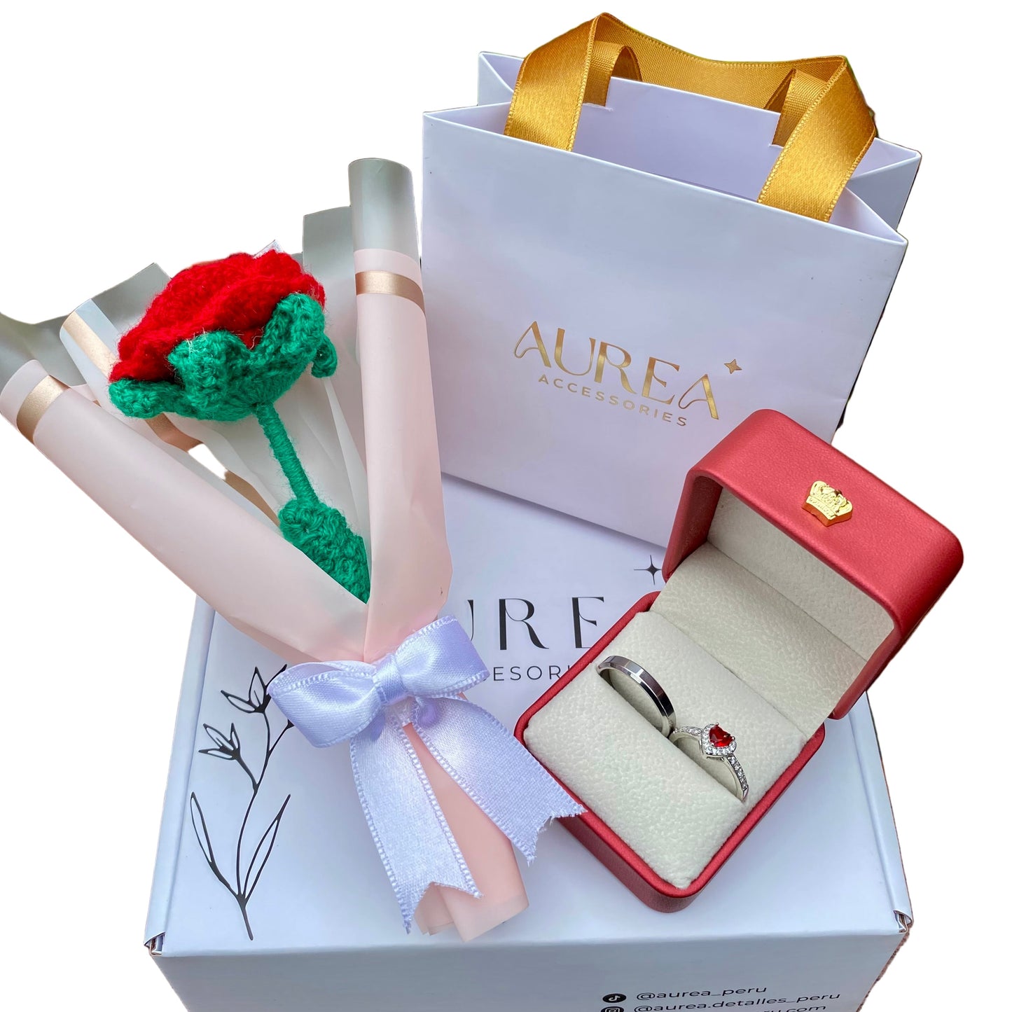 BOX Anillo de Promesa Pandora