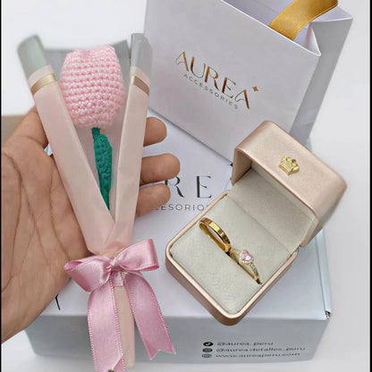 BOX Anillo de Promesa Pandora