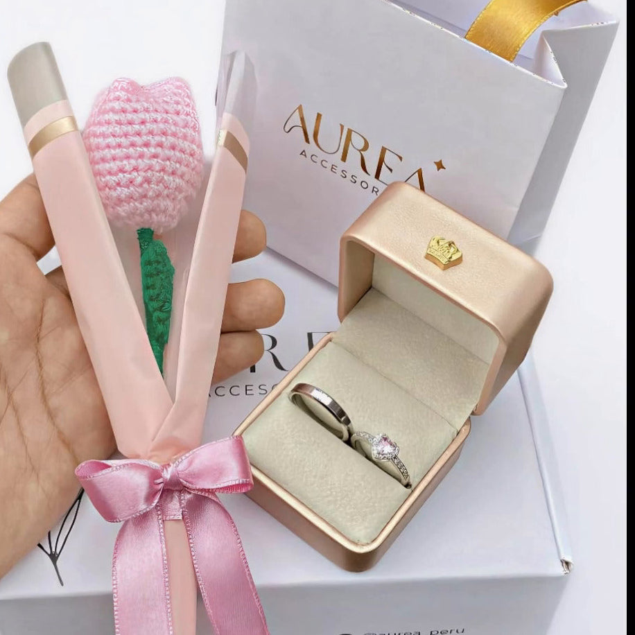 BOX Anillo de Promesa Pandora